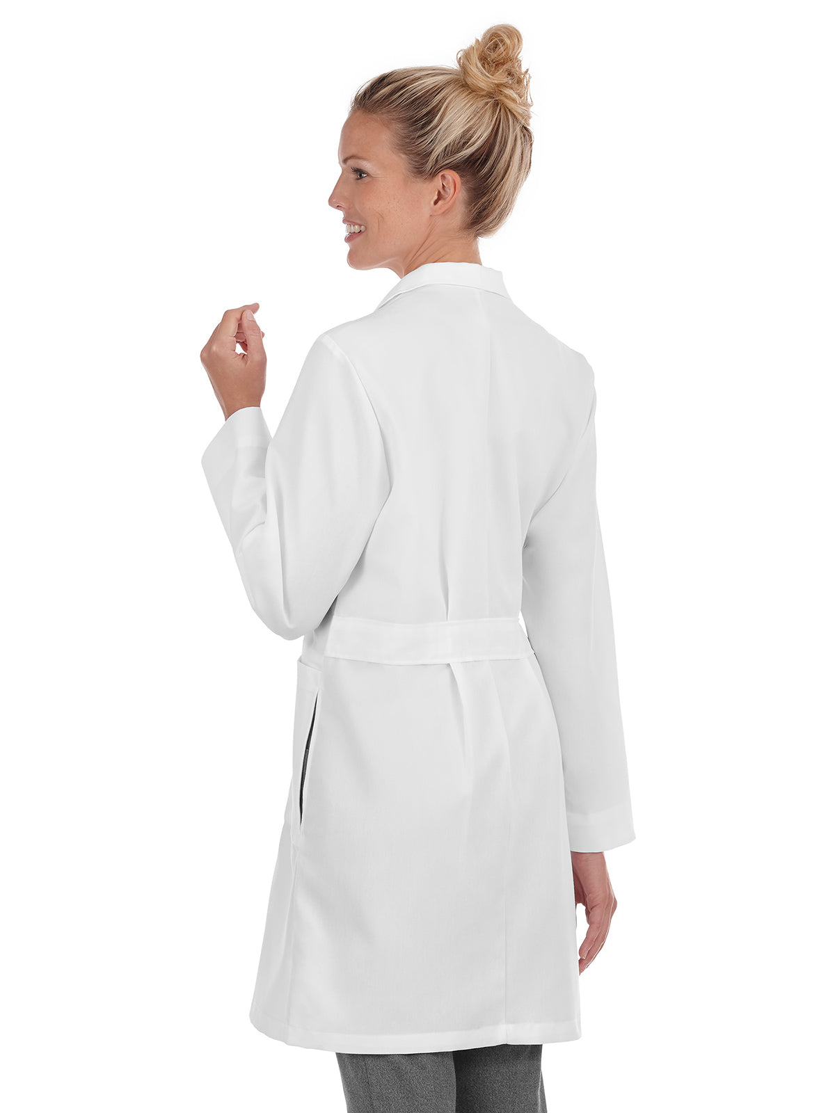 Women's Five-Pocket 37" Full-Length Long Lab Coat