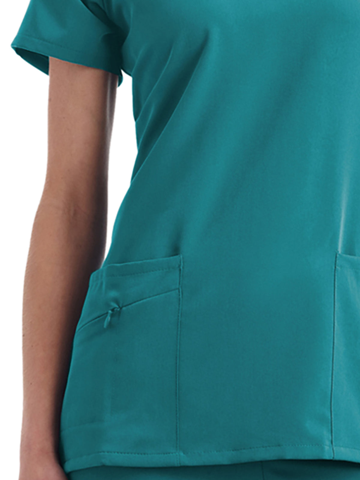 Women's 2-Pocket Scrub Top