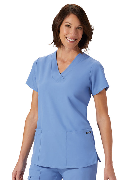 Women's 2-Pocket Scrub Top