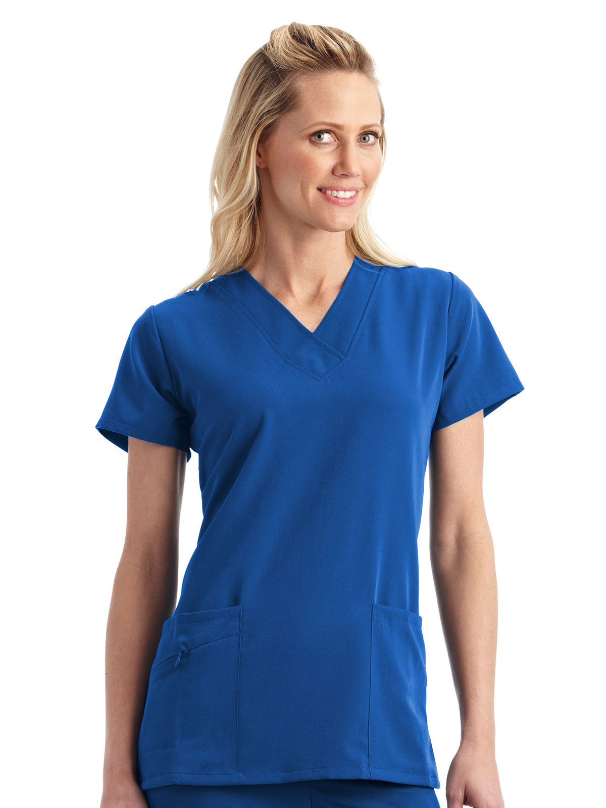 Women's 2-Pocket Scrub Top