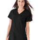 Women's 4-Pocket Highcross Neck Scrub Top