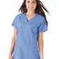 Women's 4-Pocket Highcross Neck Scrub Top