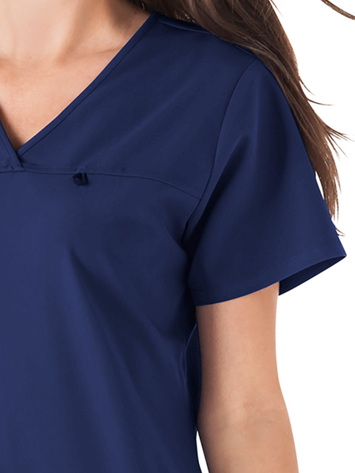 Women's 4-Pocket Highcross Neck Scrub Top