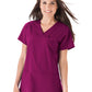 Women's 4-Pocket Highcross Neck Scrub Top