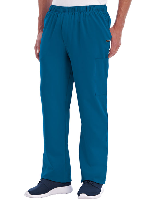 Men's 7-Pocket Full Elastic Scrub Pant