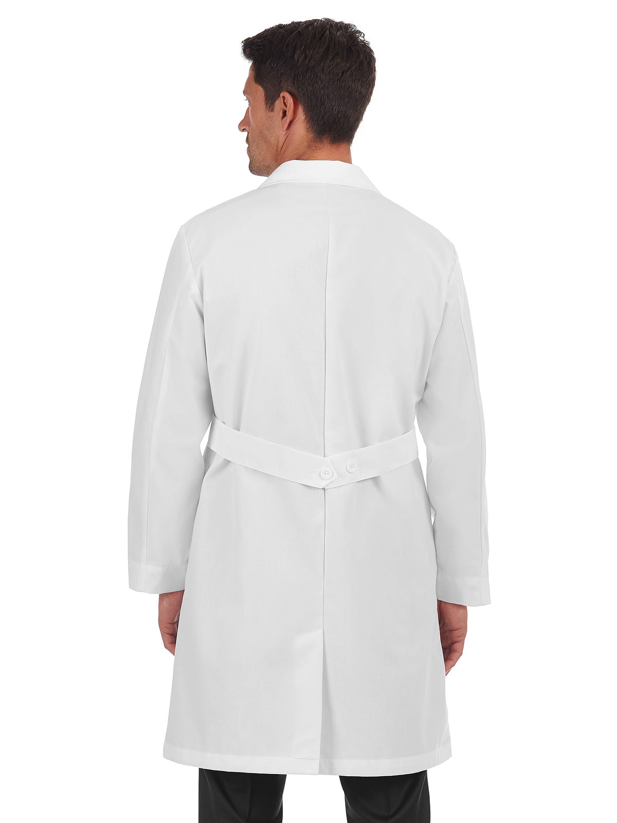 Men's Five-Pocket 40" Full-Length Long Lab Coat