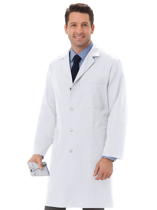 Unisex Four-Pocket 40" Full-Length Classic Lab Coat