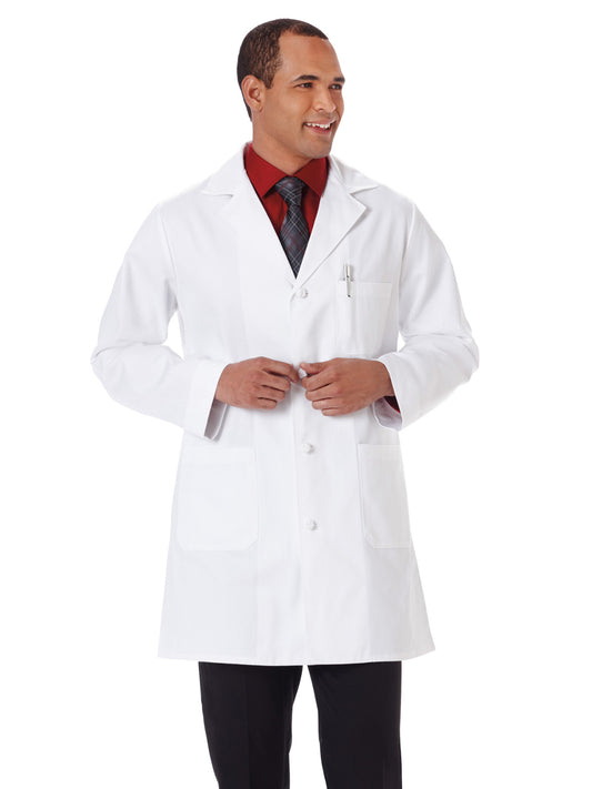 Unisex Five-Pocket 44" Full-Length Lab Coat