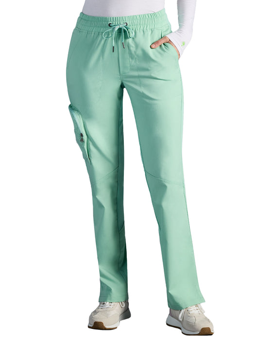 Women's Veronica Drawstring Straight Leg Scrub Pant