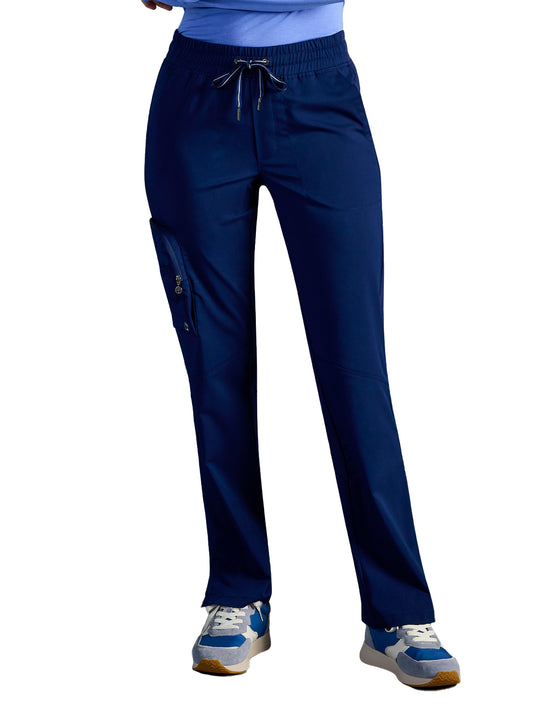 Women's Veronica Drawstring Straight Leg Scrub Pant