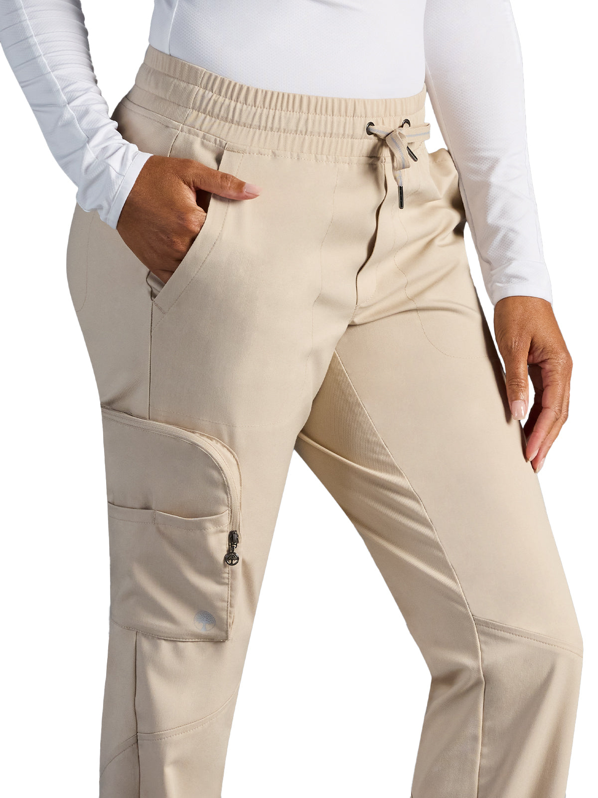 Women's Veronica Drawstring Straight Leg Scrub Pant