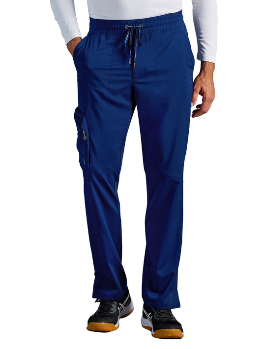 Men's Virgil Mid Rise Zip Pull-on Scrub Pant