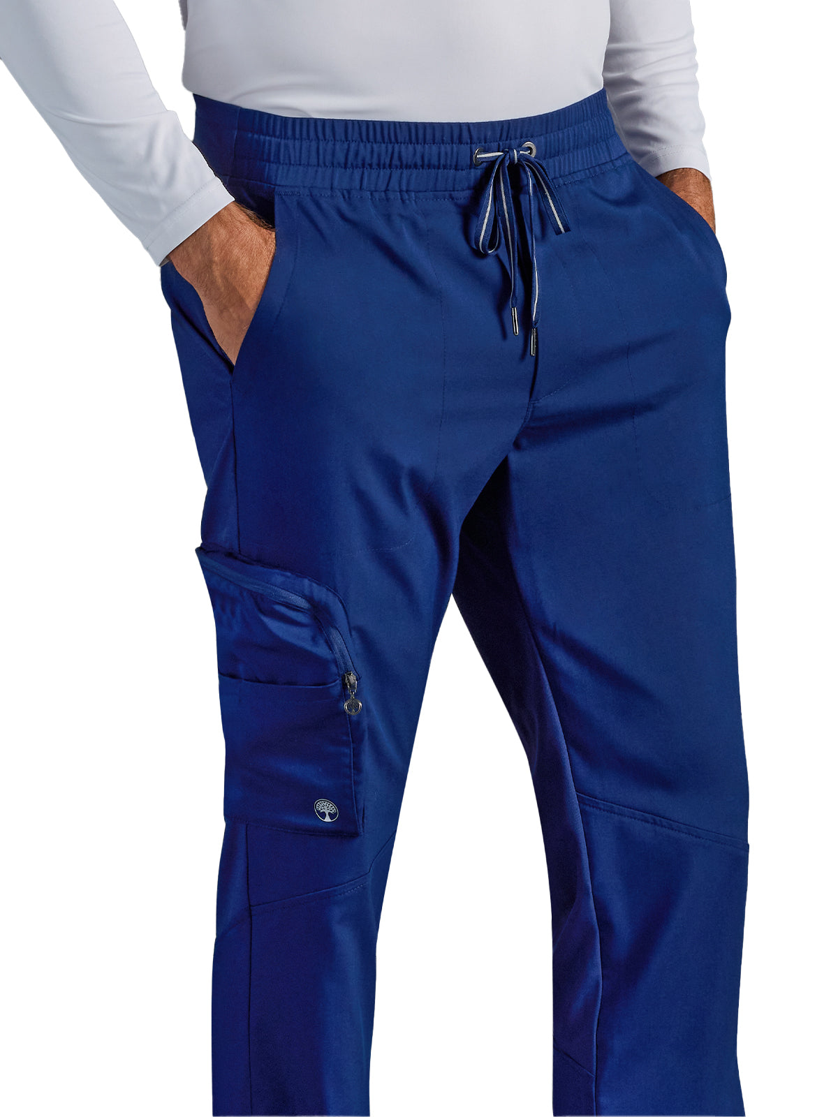 Men's Virgil Mid Rise Zip Pull-on Scrub Pant