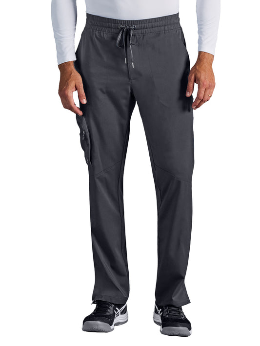 Men's Virgil Mid Rise Zip Pull-on Scrub Pant