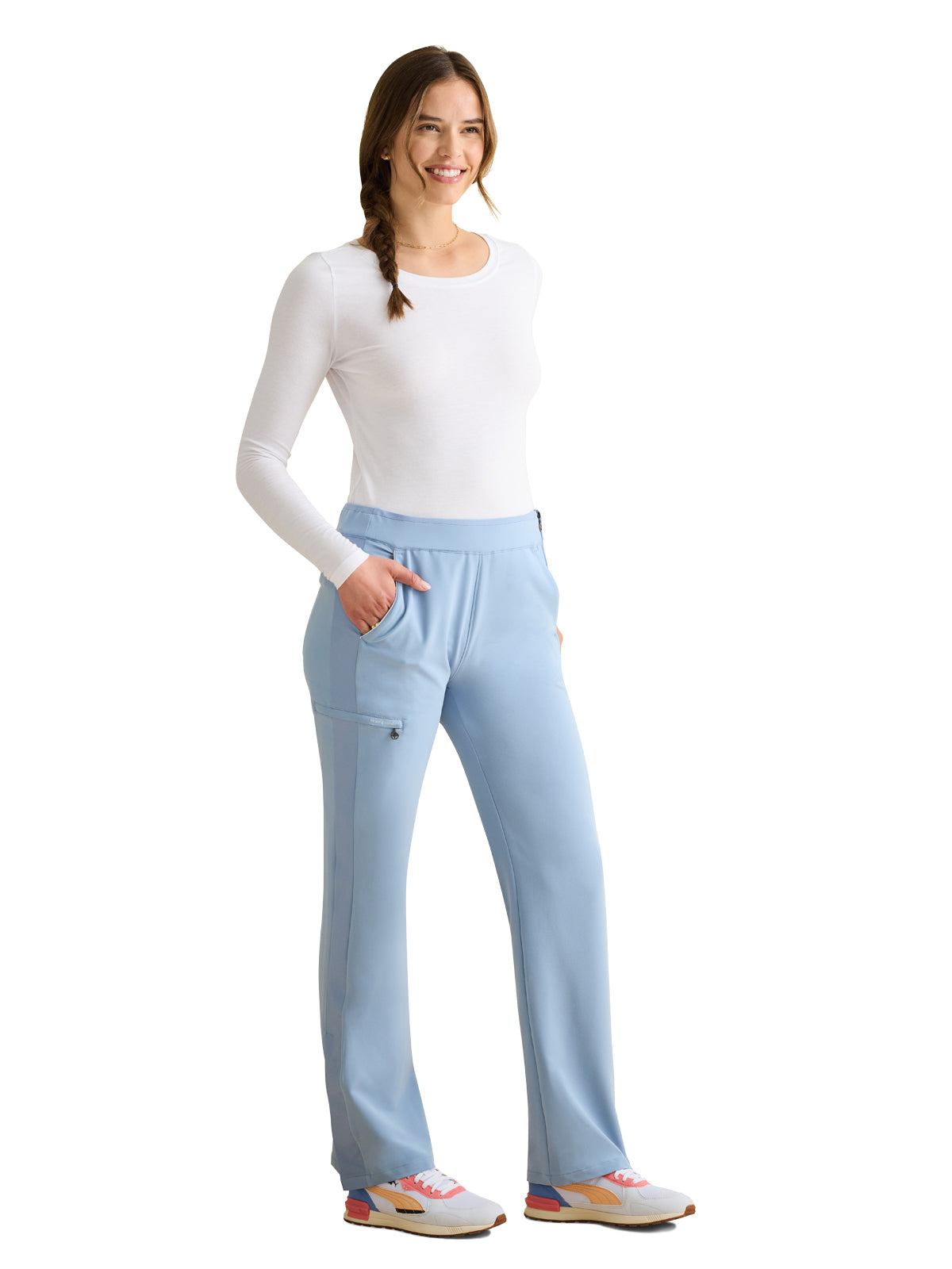 Women's 6-Pocket Modern Fit Scrub Pant