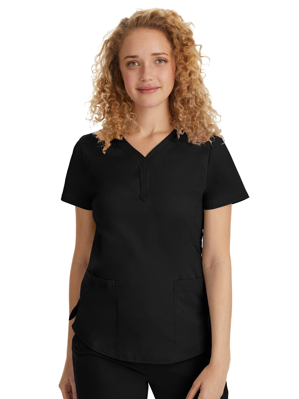 Women's Triple-Needle Stitching Top