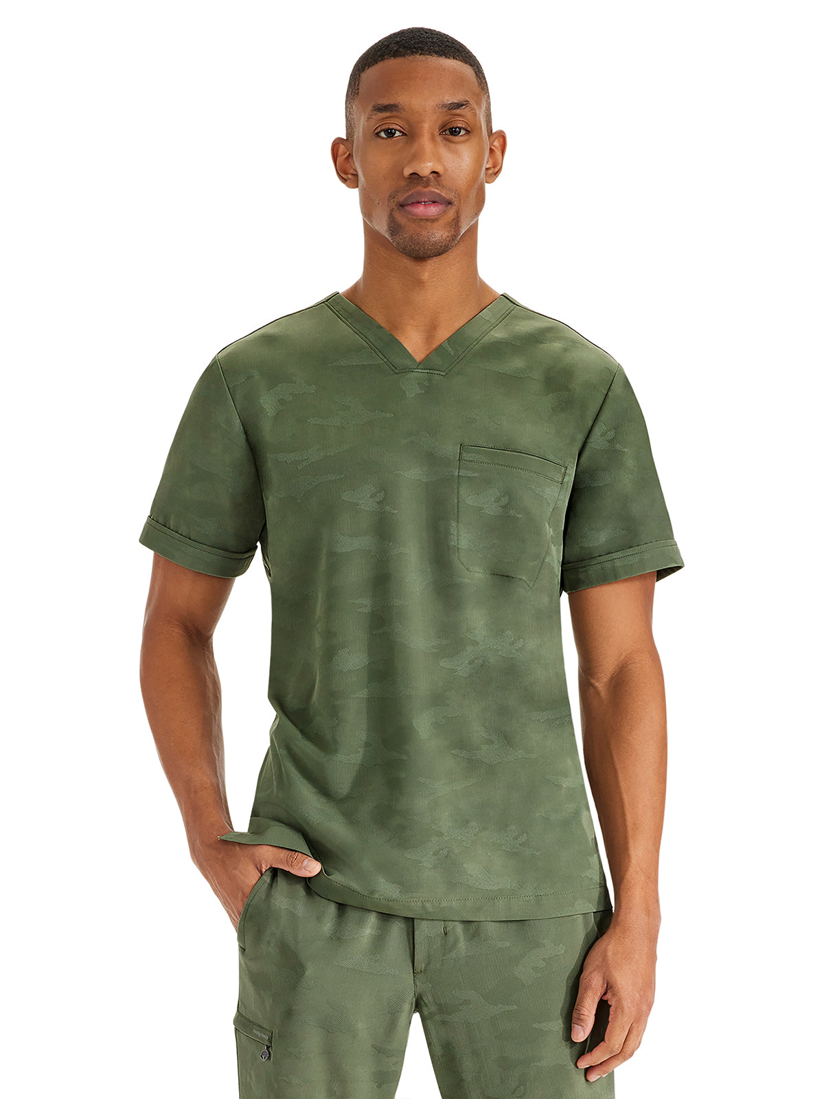 Men's Box Pleat Top