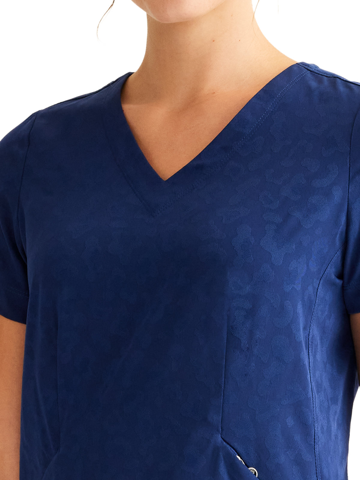 Women's 2-Pocket Jolie Scrub Top