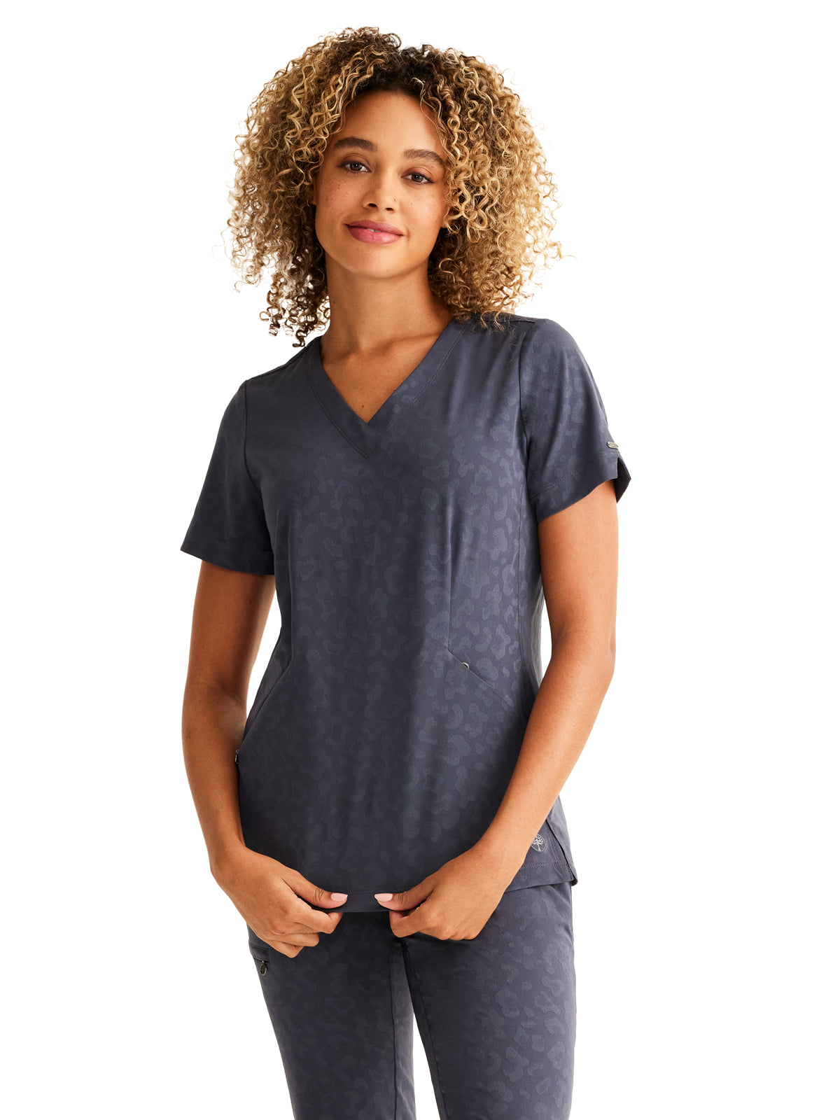 Women's 2-Pocket Jolie Scrub Top