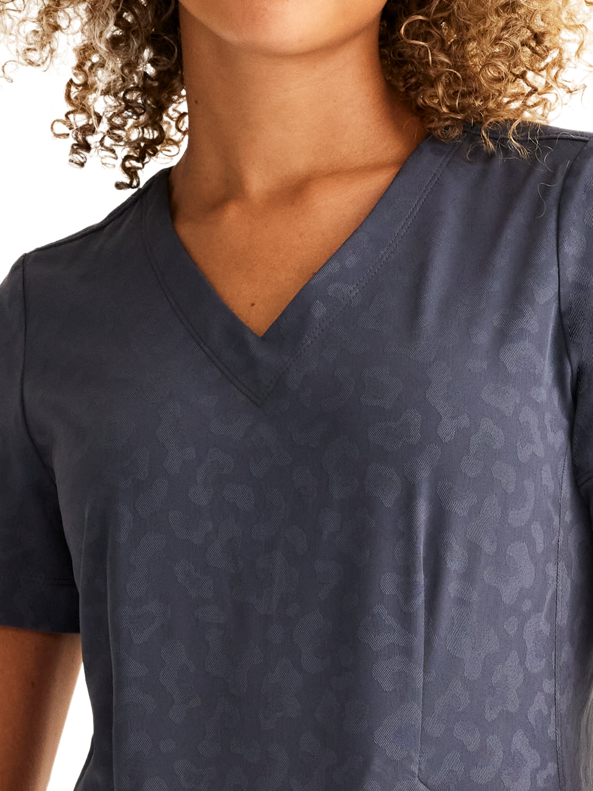 Women's 2-Pocket Jolie Scrub Top