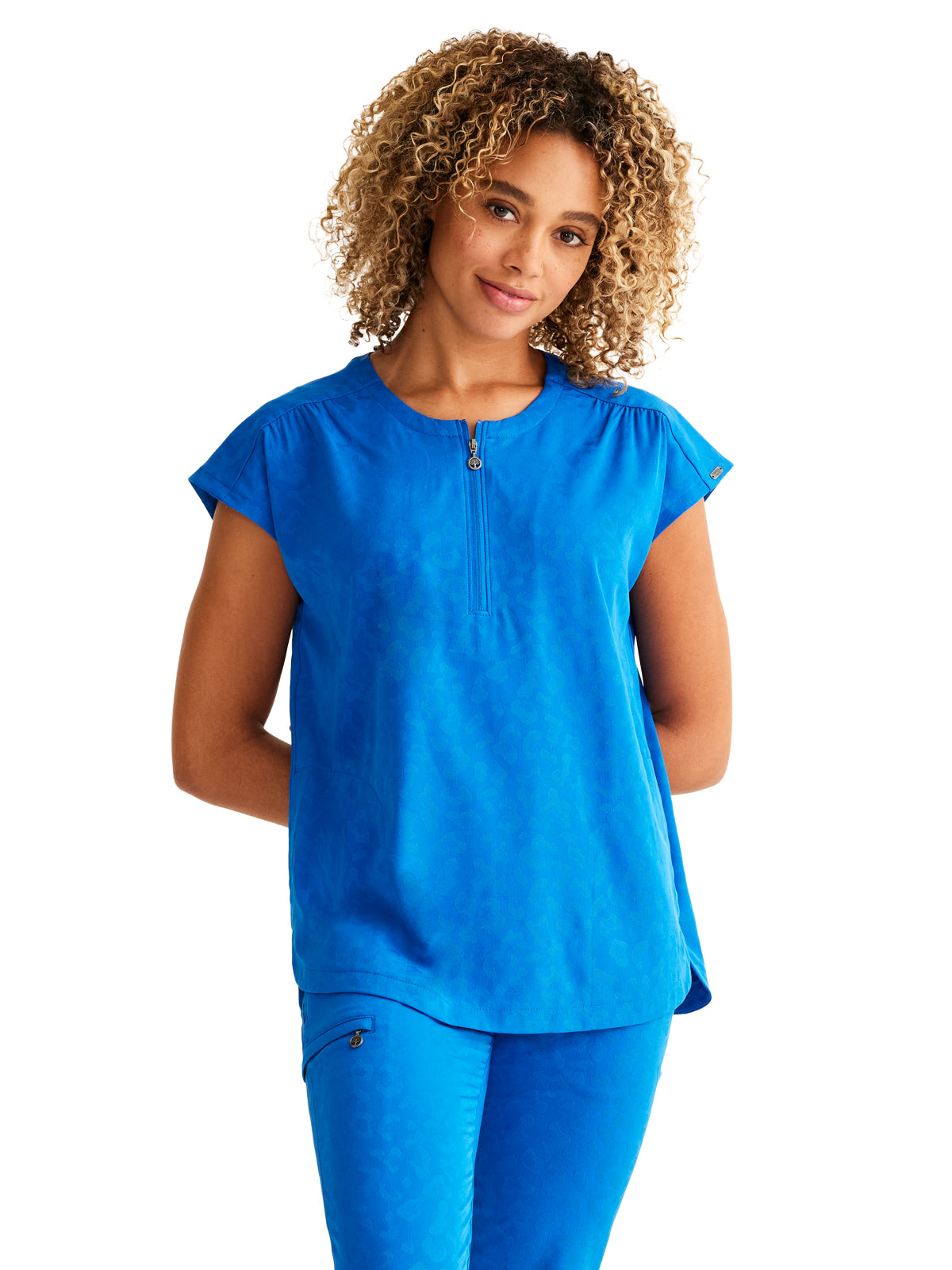 Women's 2-Pocket Jayden Scrub Top