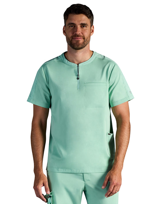 Men's Victor Quarter-Zip Scrub Top