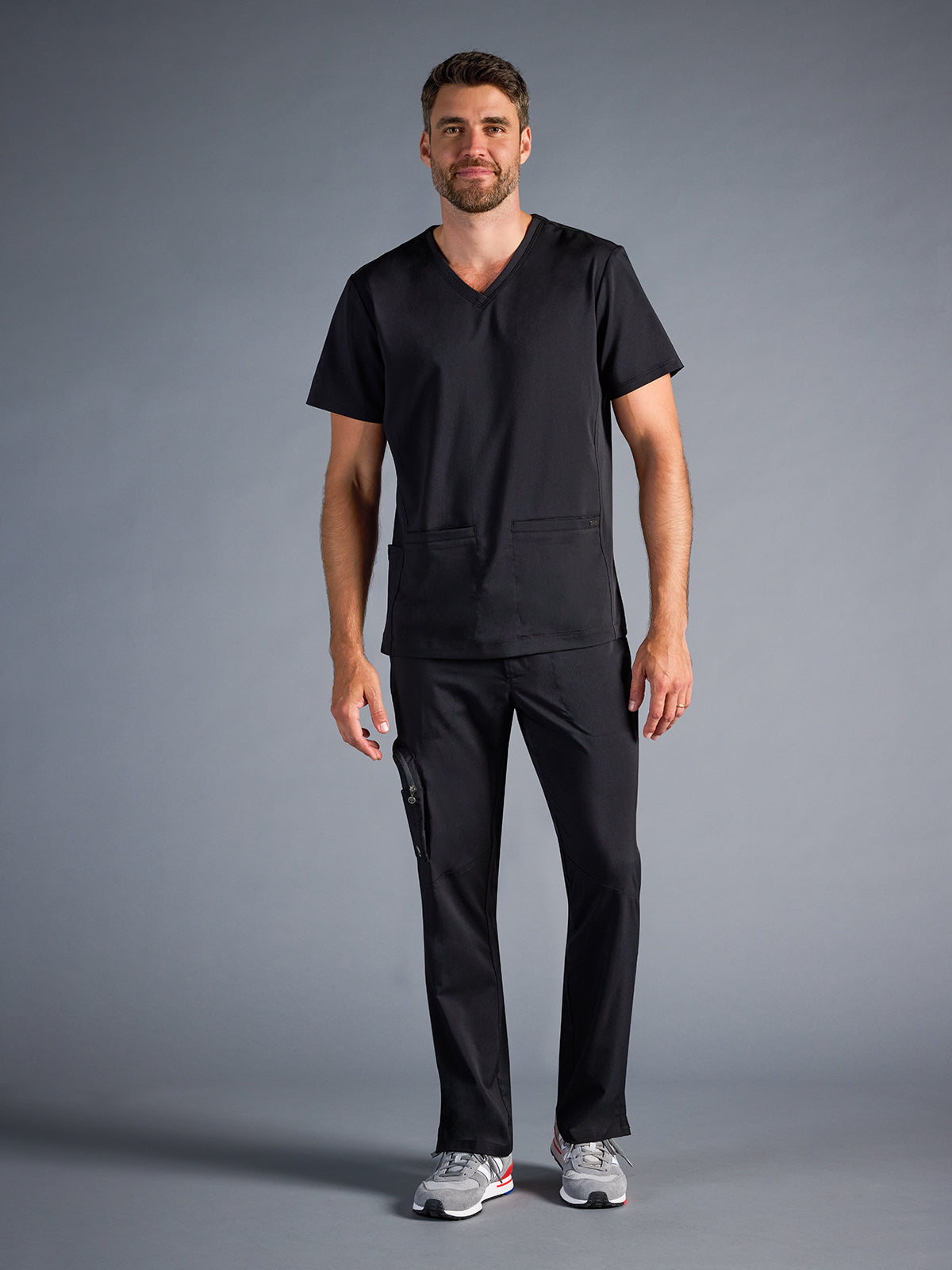 Men's Vincent V-Neck Scrub Top