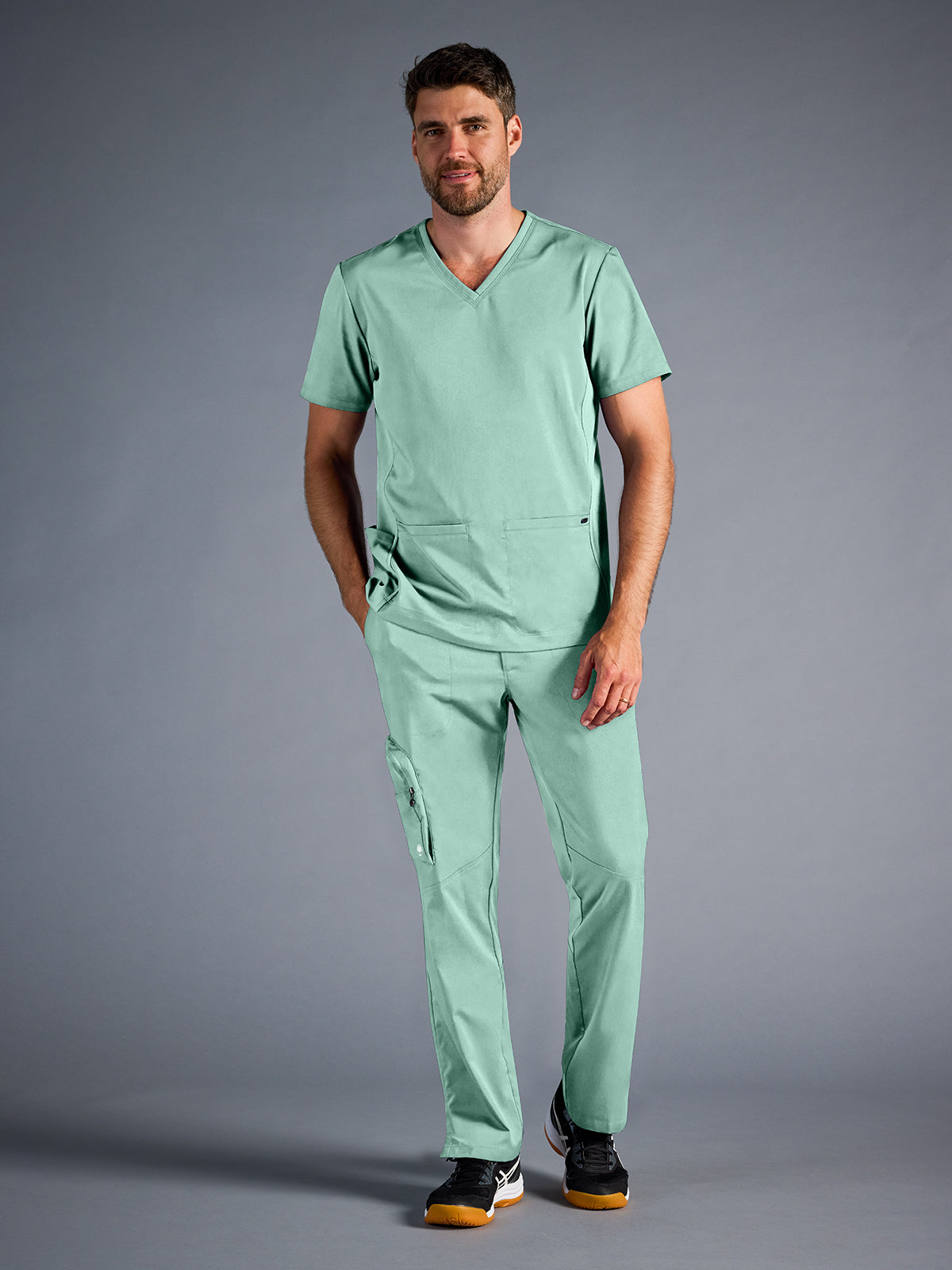 Men's Vincent V-Neck Scrub Top