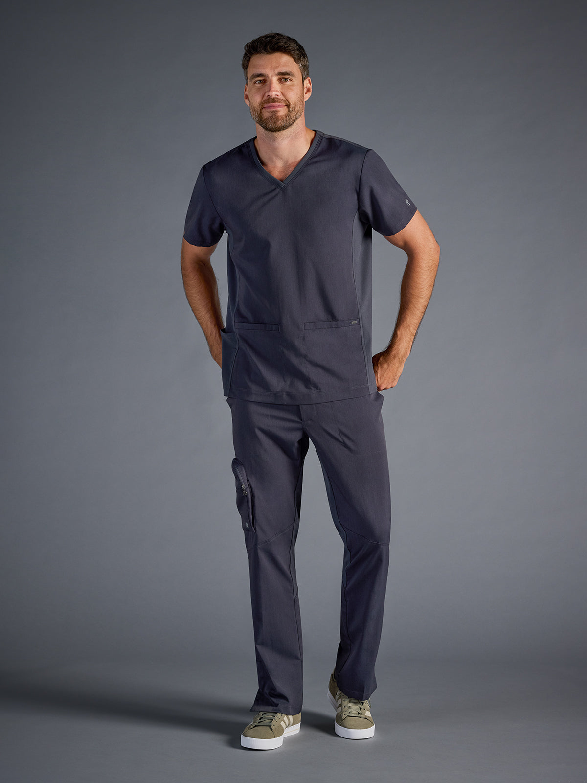 Men's Vincent V-Neck Scrub Top