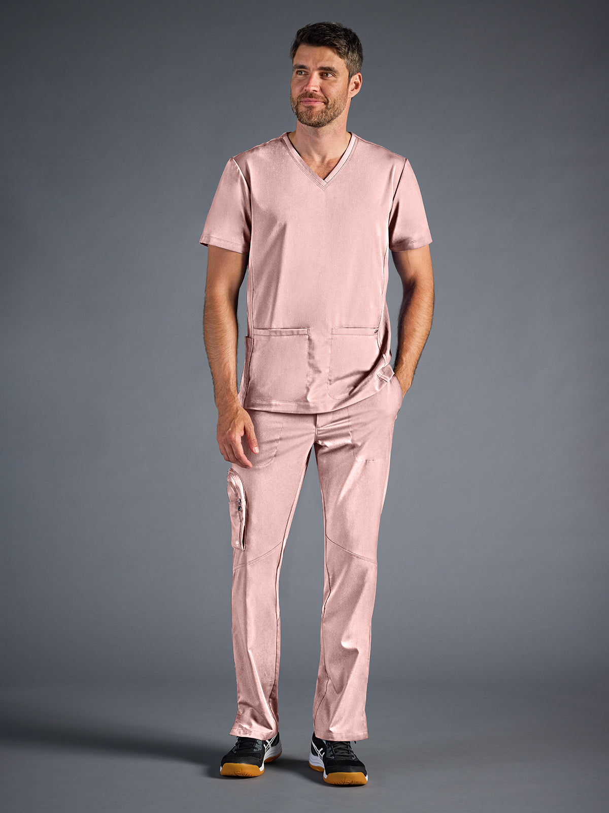 Men's Vincent V-Neck Scrub Top