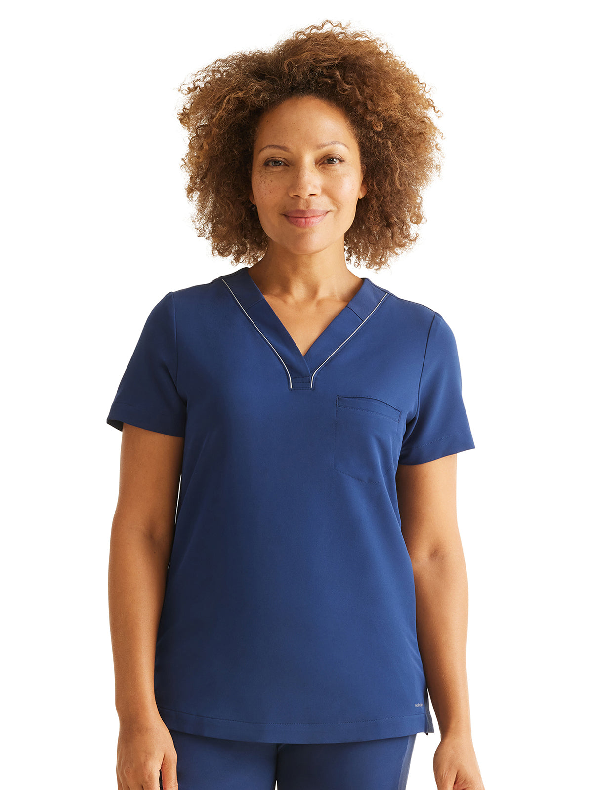 Women's 1-Pocket V-Neck Scrub Top