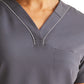 Women's 1-Pocket V-Neck Scrub Top