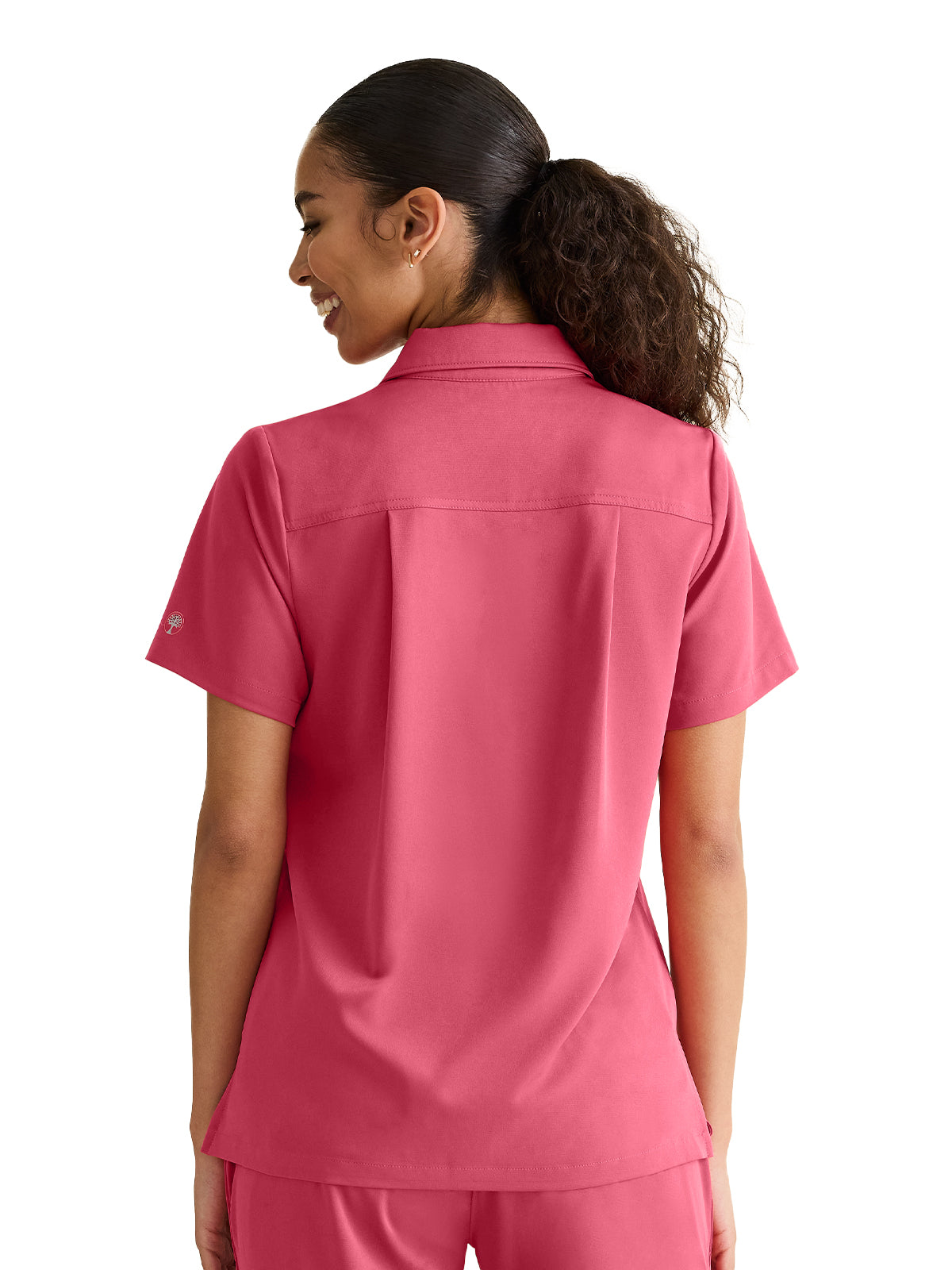 Women's 1-Pocket Zip Front Top