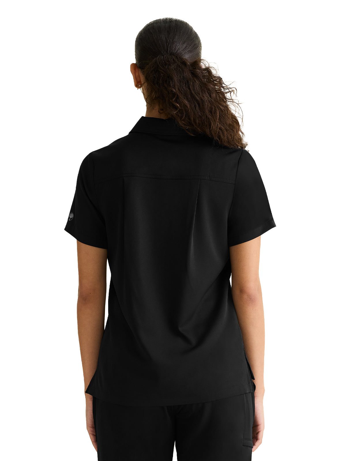 Women's 1-Pocket Zip Front Top