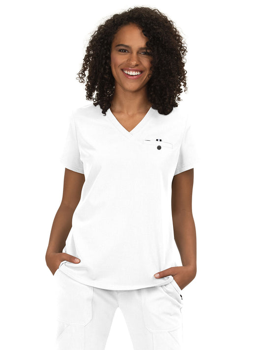 Women's 1-Pocket Tuck-In Ready to Work Scrub Top