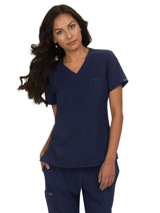 Women's 1-Pocket Tuck-In Kade Scrub Top