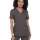 Women's 3-Pocket Wide V-Neck Stretch Hustle and Heart Scrub Top