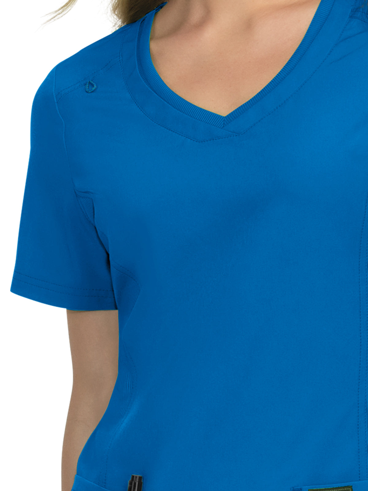 Women's 2-Pocket Eco-Friendly Longevity Scrub Top