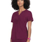 Women's 4-Pocket Split-Neck Action Scrub Top