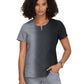 Women's 2-Pocket Ombre Split-Neck Balance Scrub Top