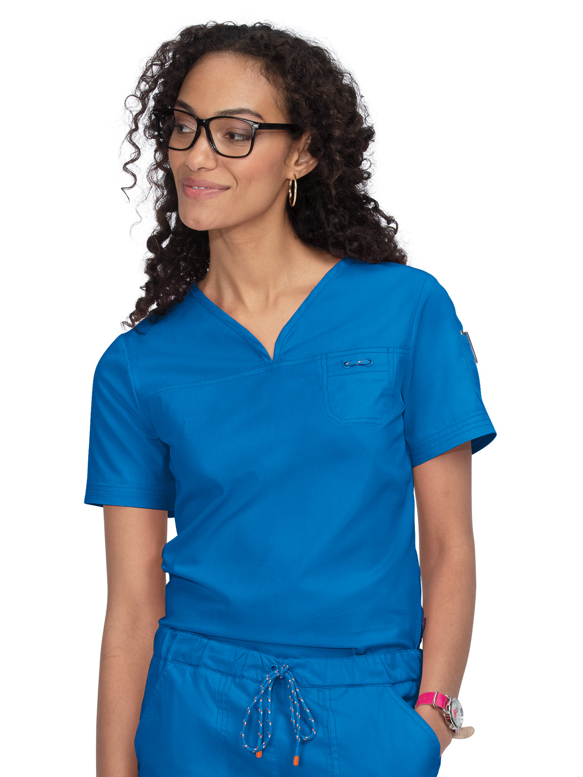 Women's Durable Breathable Stretch Georgia Scrub Top