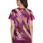 Women's 2-Pocket Print Leia Scrub Top