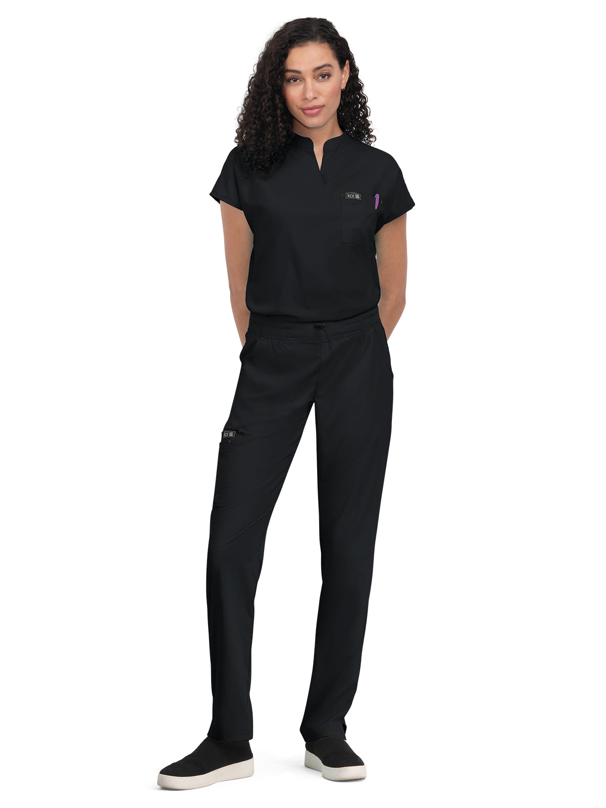 Women's 1-Pocket Stretch Tuck-In Ari Scrub Top