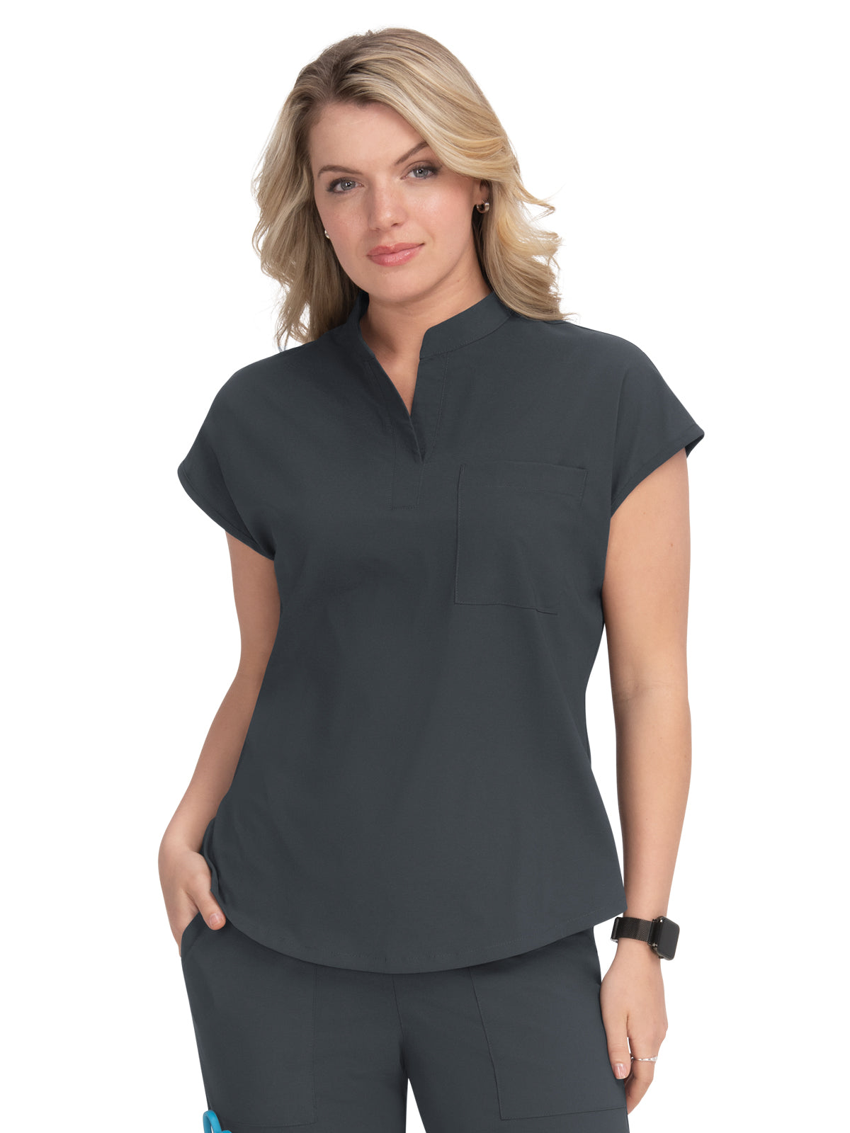 Women's 1-Pocket Stretch Tuck-In Ari Scrub Top