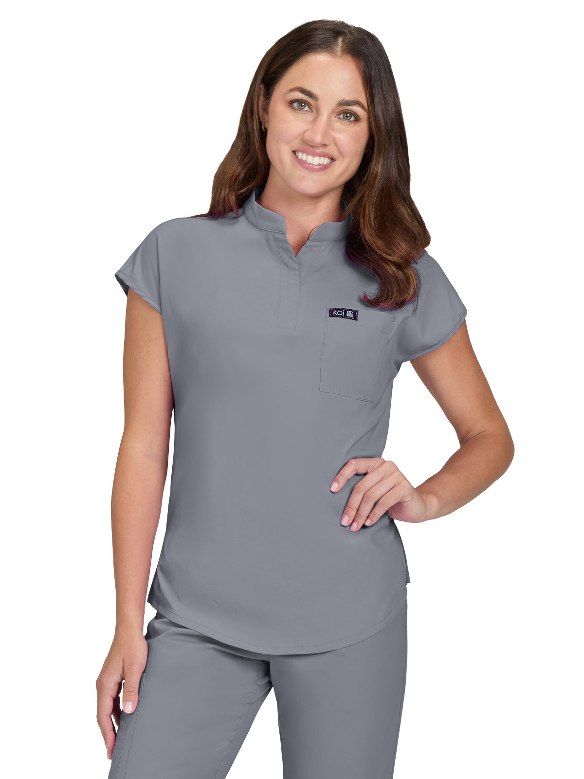 Women's 1-Pocket Stretch Tuck-In Ari Scrub Top