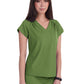 Women's 1-Pocket Heart-Shaped Neckline Eco-Friendly Kailani Scrub Top