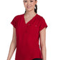 Women's Heart-Shaped Neckline Up and Going Scrub Top