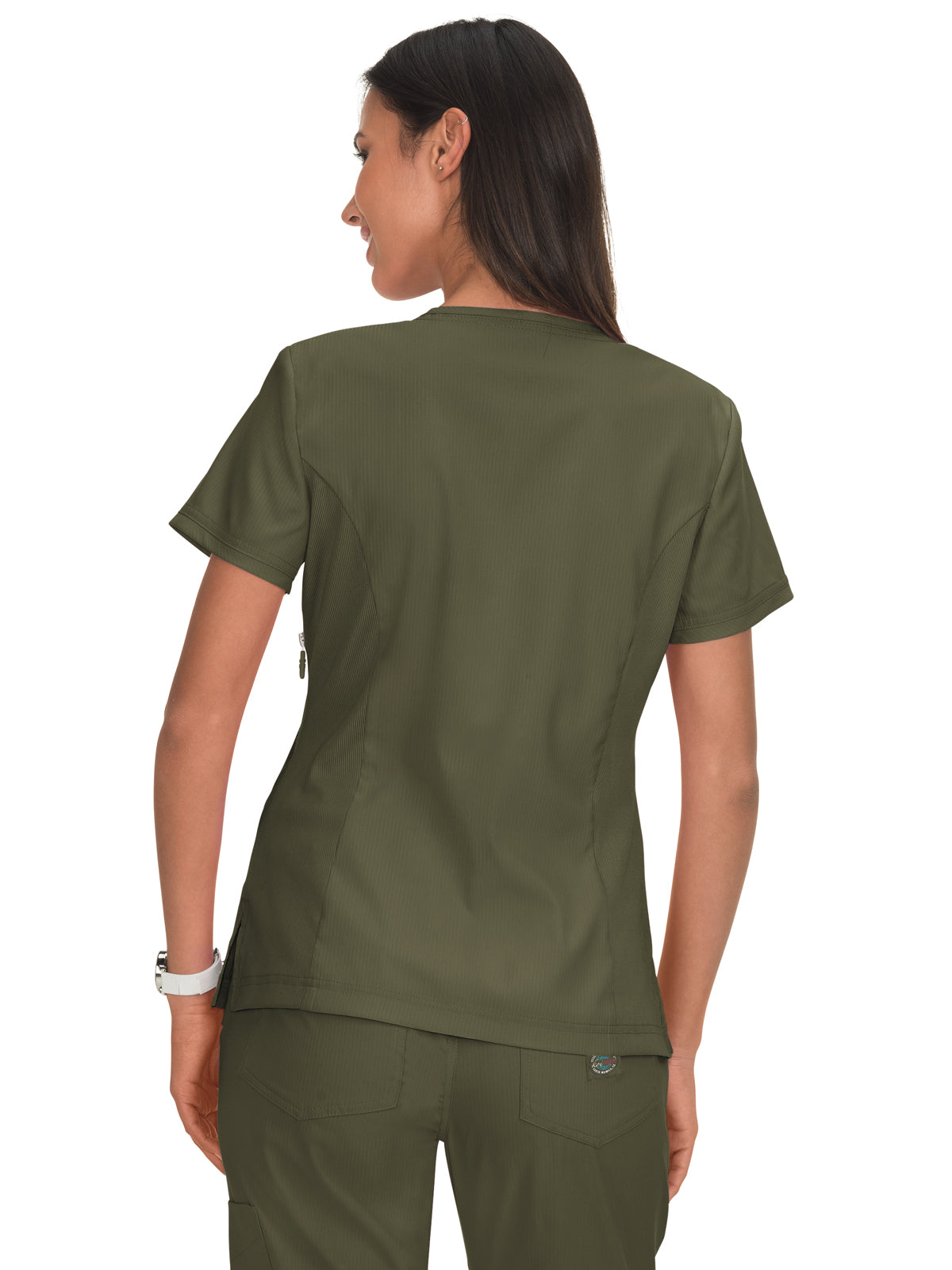 Women's 3-Pocket Mock-Wrap Philosophy Scrub Top