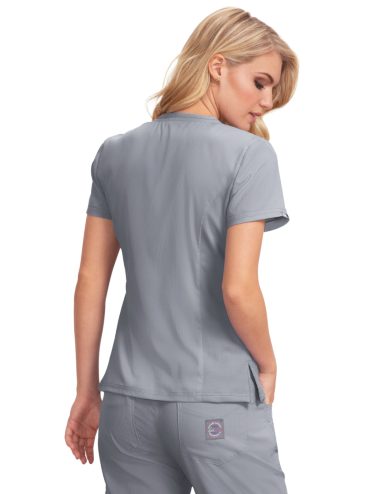 Women's 3-Pocket Mock-Wrap Philosophy Scrub Top