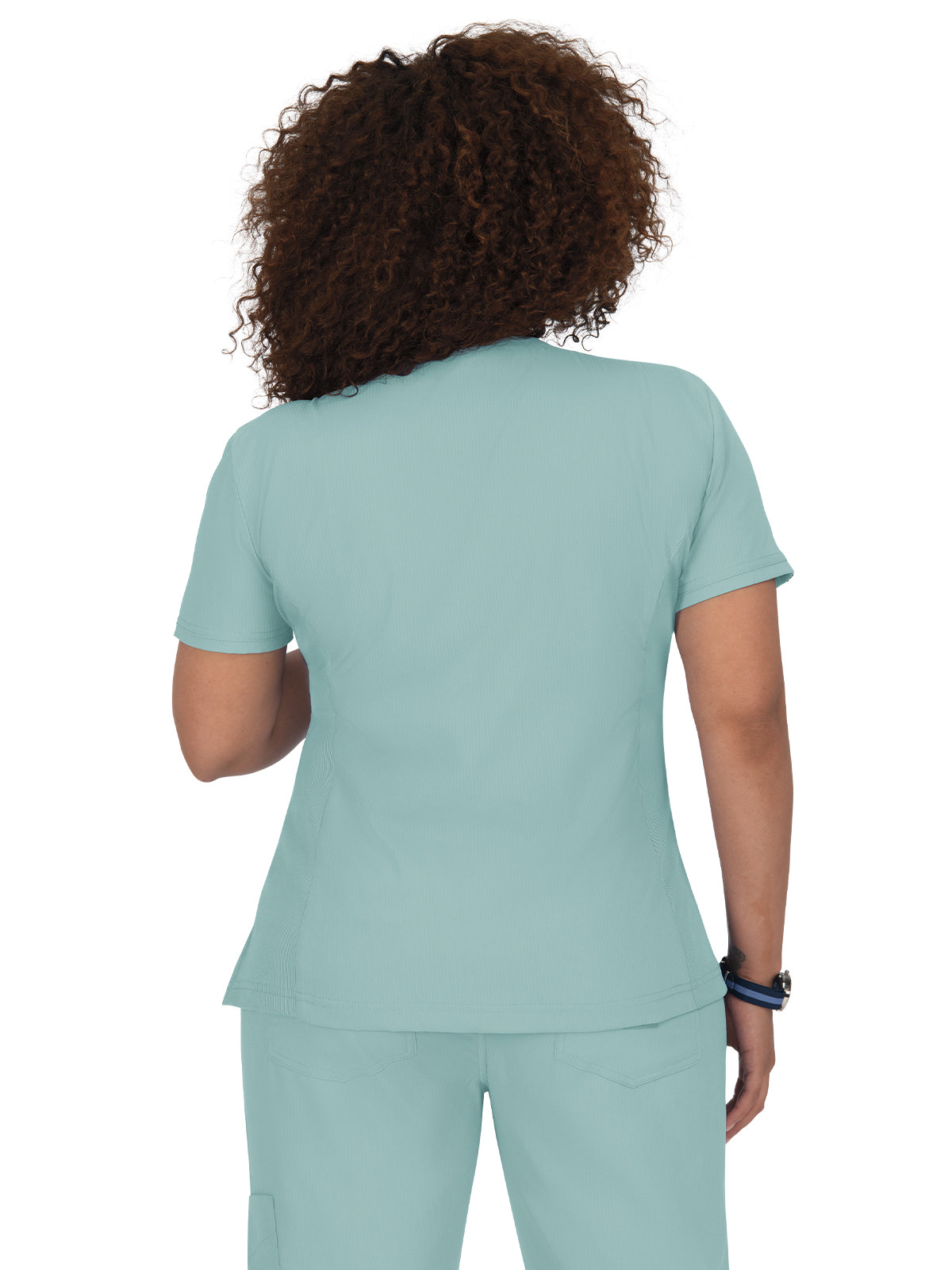 Women's 3-Pocket Mock-Wrap Philosophy Scrub Top